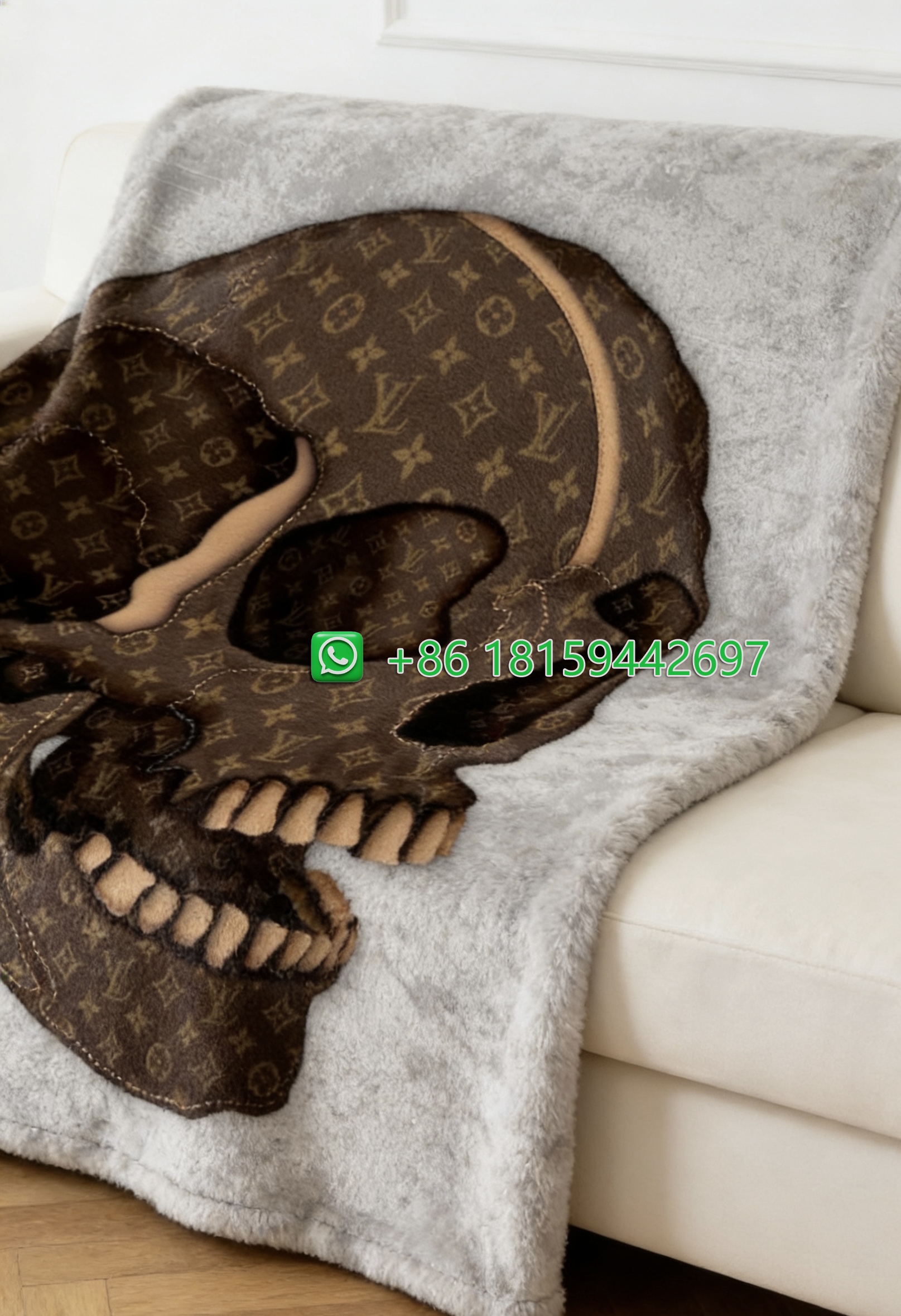 Louis Vuitton Throw Blankets